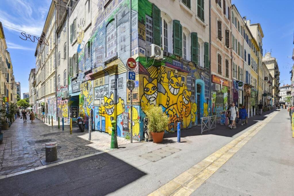Charmant Logement Au Coeur Du Cours Julien Marsella Exterior foto